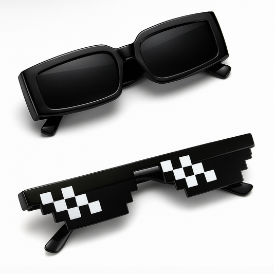 🕶️ Trendy Black Sunglasses Combo