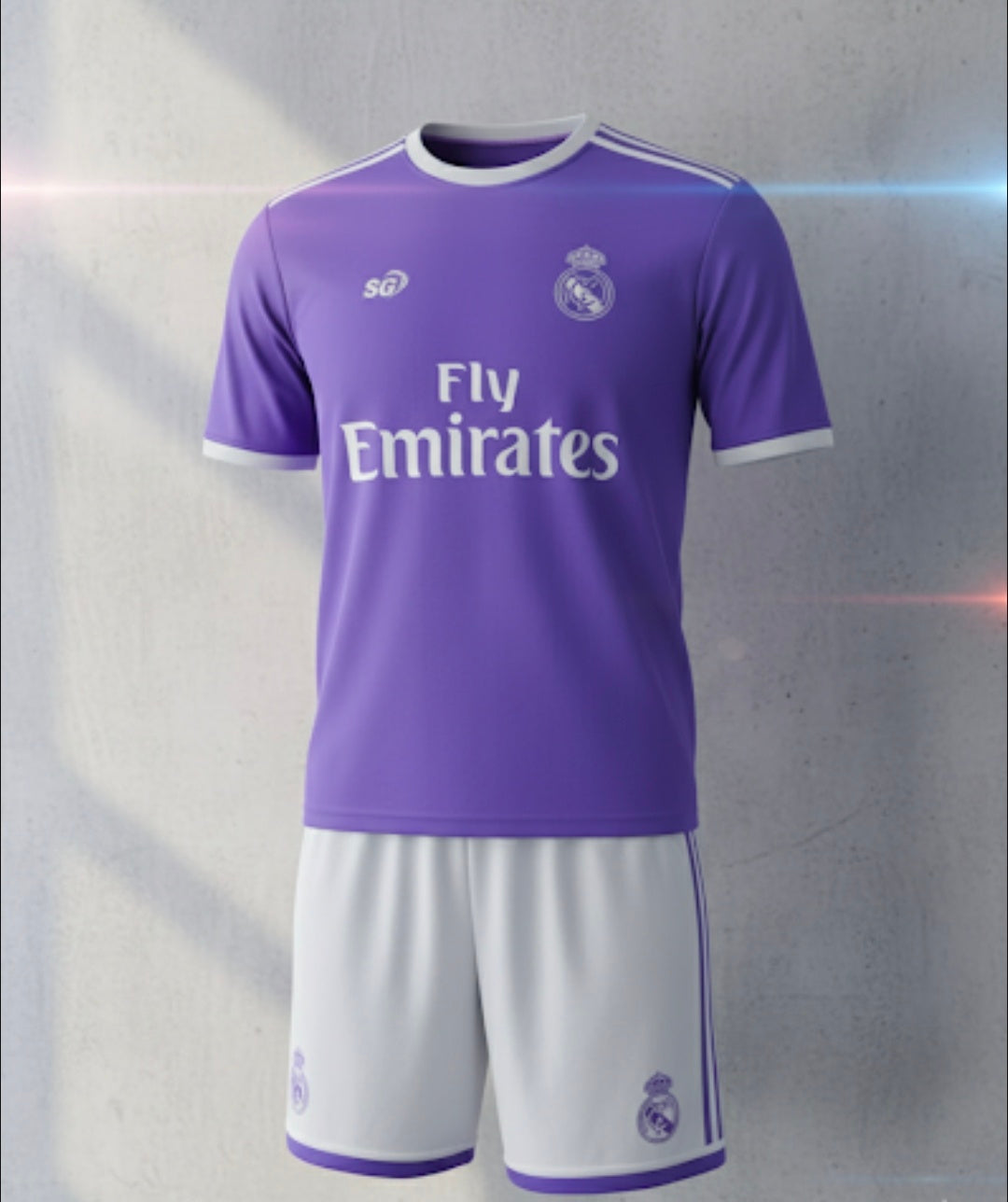 Madrid Purple Jersey Set