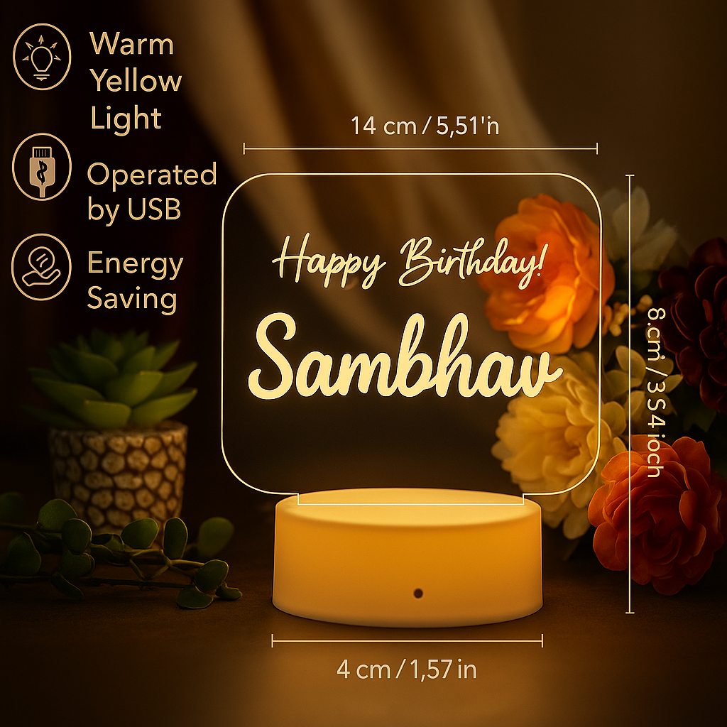 Customizable Aesthetic Lamps (prefer order on Whatsapp)