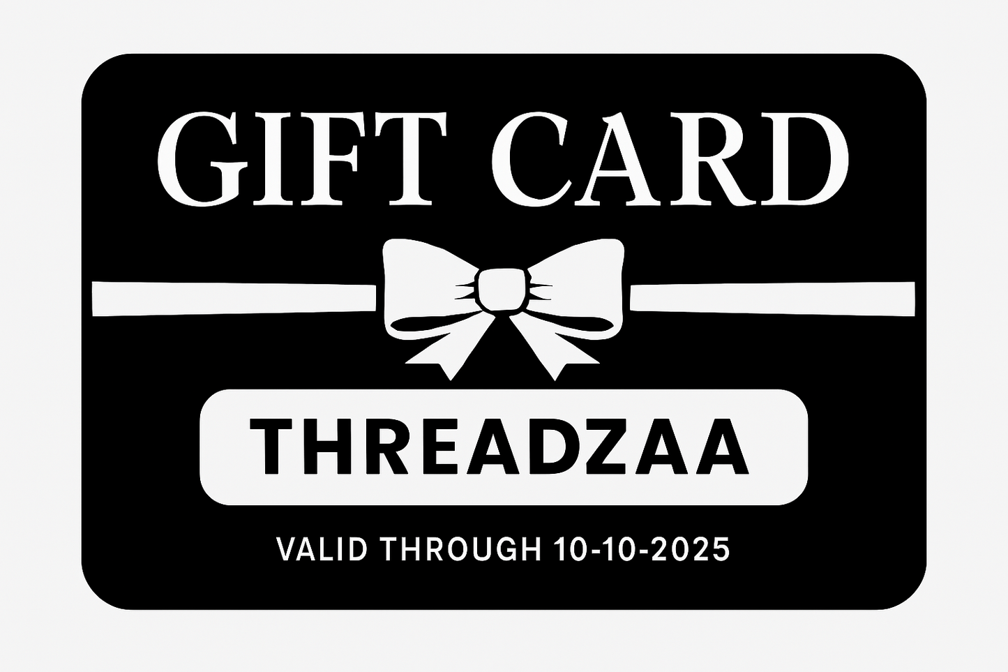 THREADZAA Gift Card